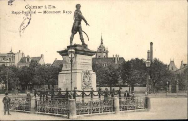 Colmar Haut Rhin Elsass Colmar Monument Rapp