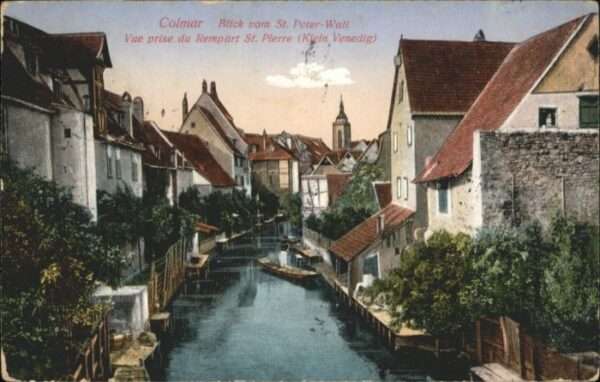 Colmar Haut Rhin Elsass Colmar Klein-Venedig