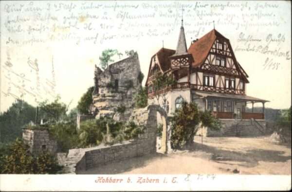 Saverne Bas Rhin Alsace Burg Hohbarr