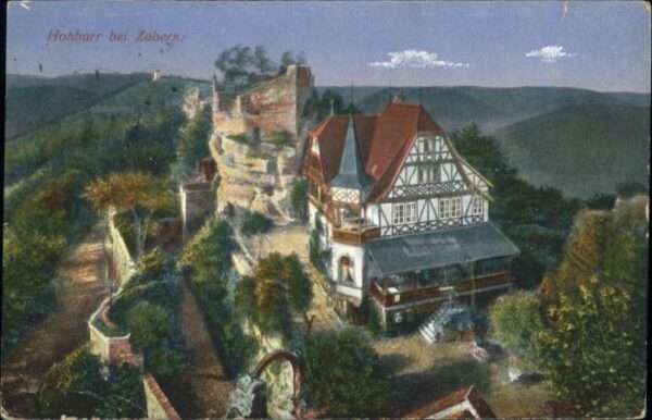 Saverne Bas Rhin Alsace Burg Hohbarr