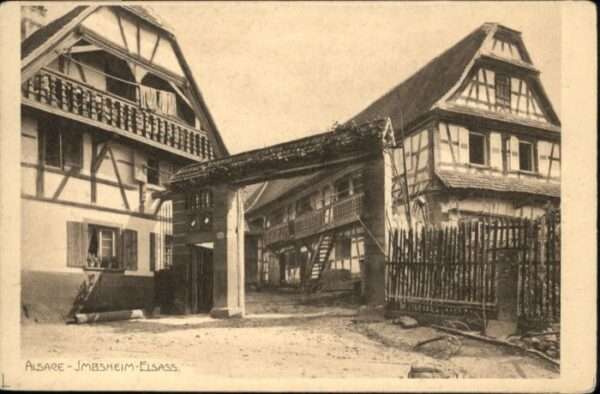 Zabern Saverne Zabern [handschriftlich] Imbsheim