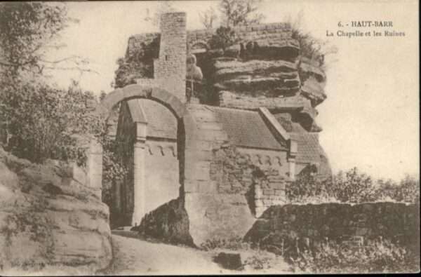 Saverne Bas Rhin Alsace Burg Hohbarr La Chapelle et les Ruines
