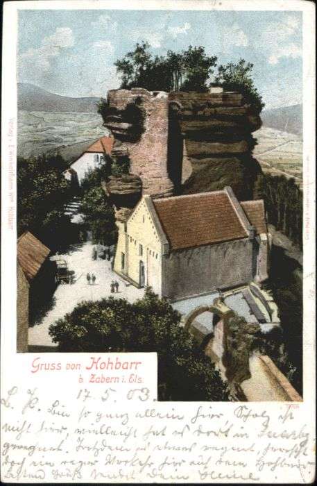 Saverne Bas Rhin Alsace Burg Hohbarr