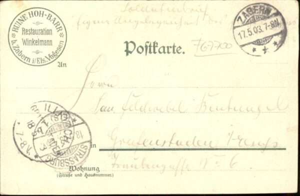 Saverne Bas Rhin Alsace Burg Hohbarr – Bild 2