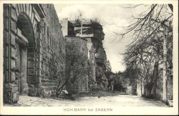 Saverne Bas Rhin Alsace Burg Hohbarr