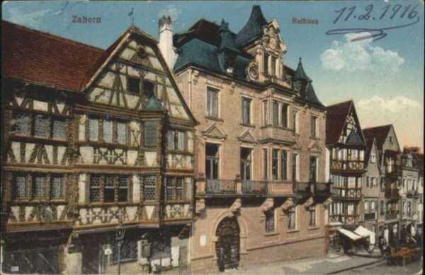 Zabern Saverne Zabern Rathaus