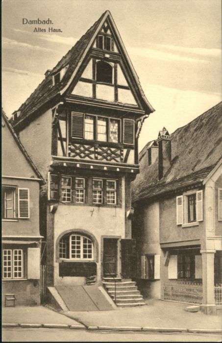 Dambach-la-Ville Altes Haus