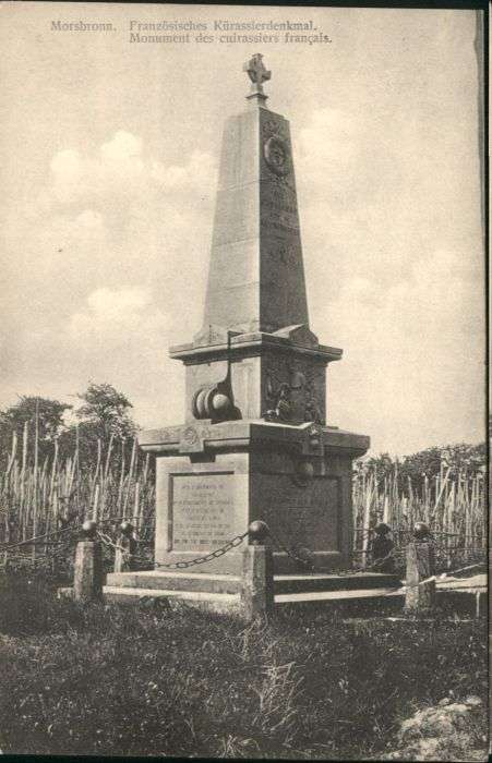 Morsbronn-les-Bains Monument des cuirassiers francais