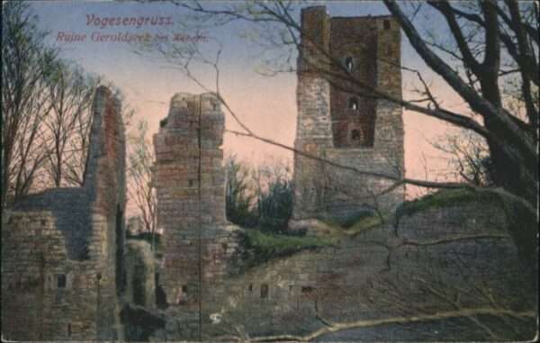 Zabern Saverne Zabern Ruine Geroldseck