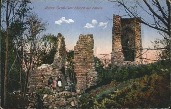 Zabern Saverne Zabern Ruine Geroldseck