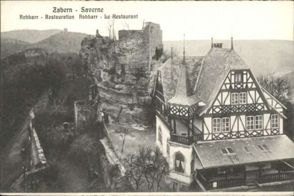 Zabern Saverne Zabern Hohbarr Le Restaurant