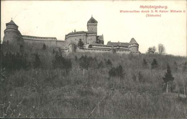 Hohkoenigsburg Haut-Koenigsbourg Hohkönigsburg Südseite x