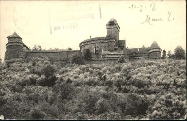 Hohkoenigsburg Haut-Koenigsbourg Hohkönigsburg Südseite Grosses Bollwerk