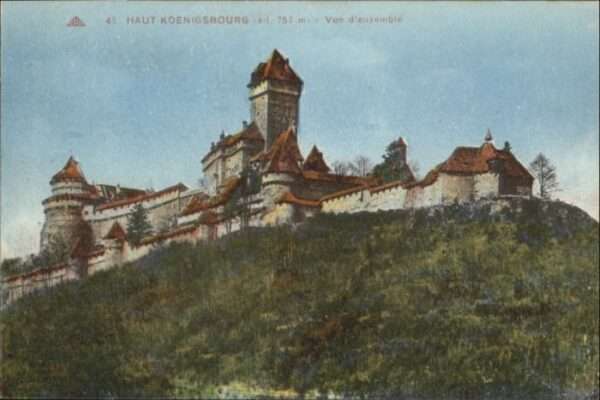 Haut-Koenigsbourg Hohkoenigsburg Haut-Koenigsbourg Vue d_ensemble