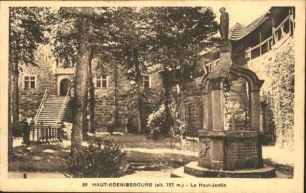 Haut-Koenigsbourg Hohkoenigsburg Haut-Koenigsbourg Le Haut-Jardin