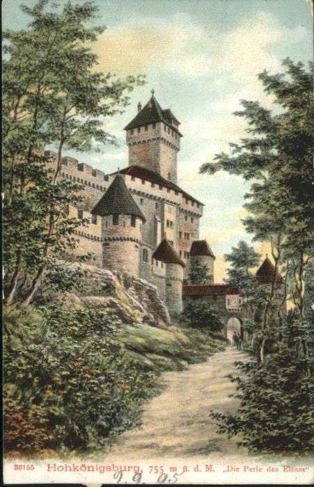 Hohkoenigsburg Haut-Koenigsbourg Hohkönigsburg