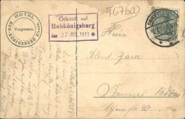 Hohkoenigsburg Haut-Koenigsbourg Hohkönigsburg – Bild 2