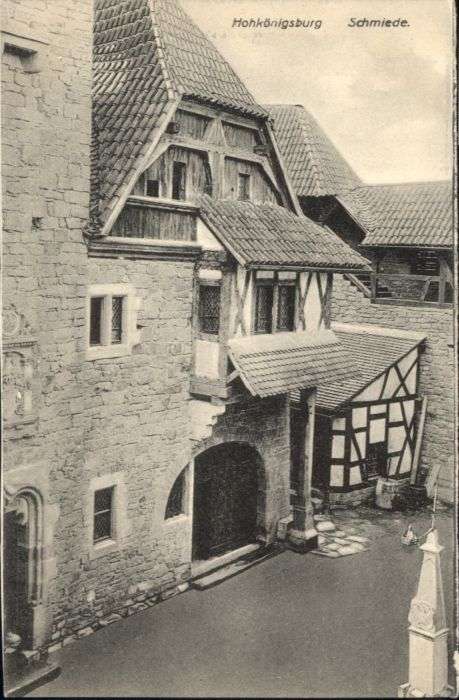 Hohkoenigsburg Haut-Koenigsbourg Hohkönigsburg Schmiede