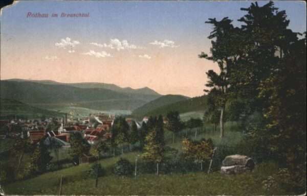 Rothau Bas-Rhin Rothau Breuschtal