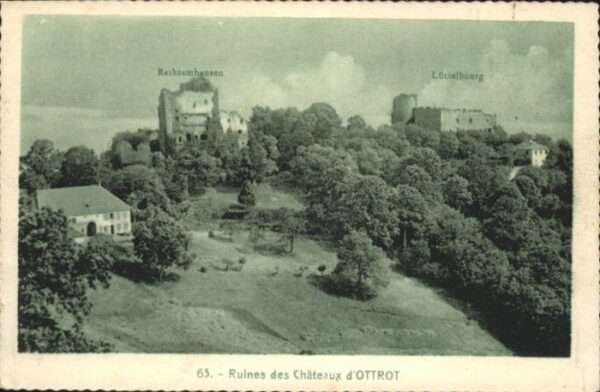 Ottrotter Schloesser Ottrotter _Schlösser Ruines des Chateau