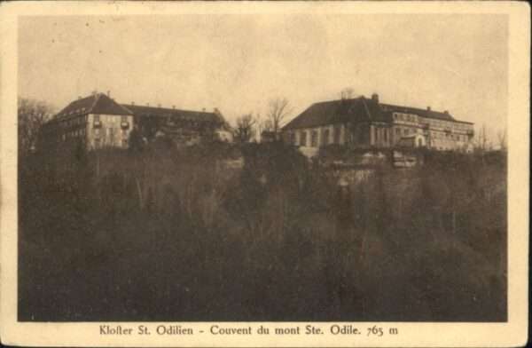 St Odilienberg Couvent du mont Ste. Odile