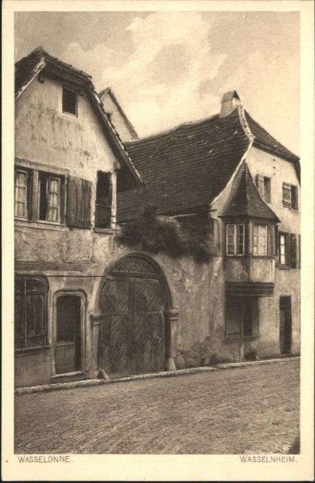 Wasselonne Bas Rhin Wasselnheim