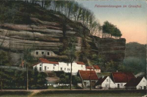 Wingen-sur-Moder Felsenwohnungen Grauftal