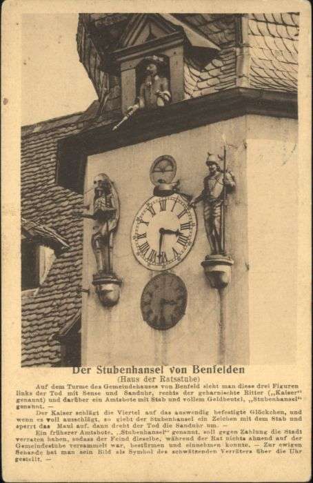 Benfeld  Bas-Rhin Stubenhansel Ratsstube