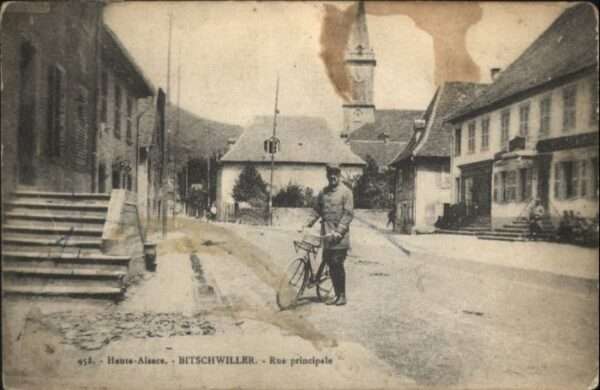 Bitschwiller-les-Thann Rue principale
