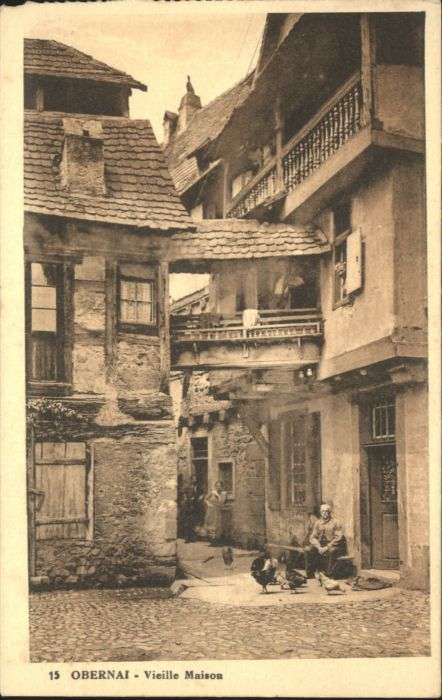 Obernai Bas Rhin Obernai Vieille Maison