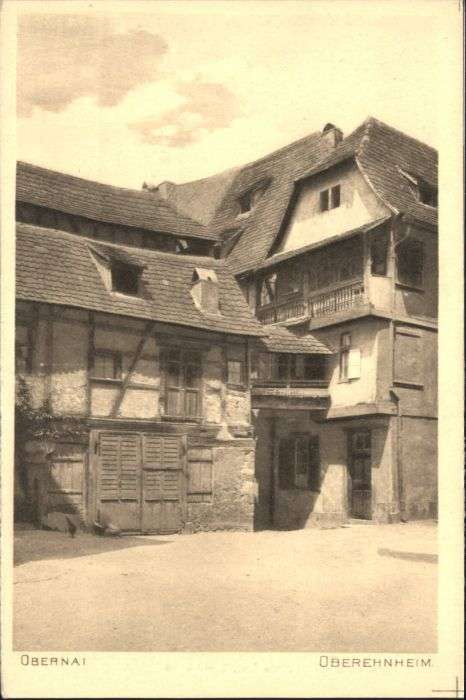 Obernai Bas Rhin Obernai Oberehnheim
