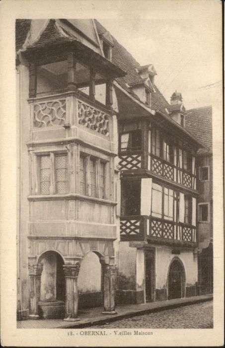 Obernai Bas Rhin Obernai Vieille Maison