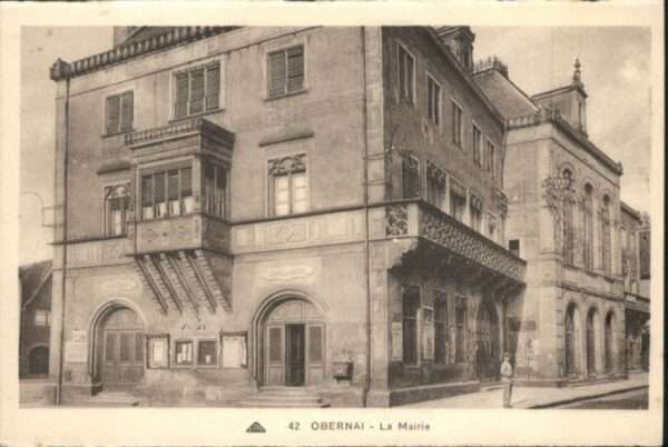 Obernai Bas Rhin Obernai La Mairie