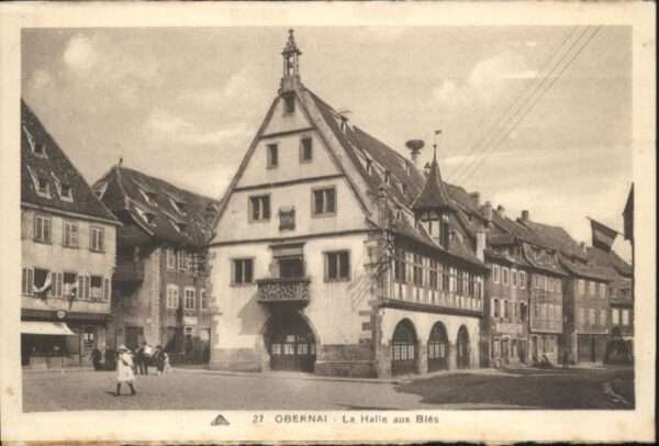 Obernai Bas Rhin Obernai La Halle aux Bles
