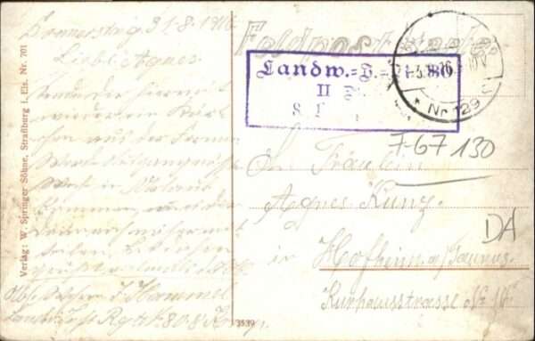 Schirmeck Kämpfe 1914 – Bild 2