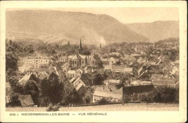 Niederbronn-les-Bains Niederbronn-les-Baines Vue generale