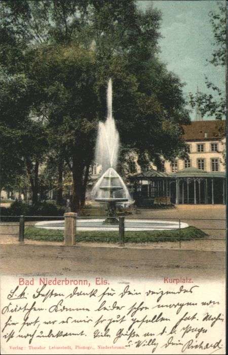 Niederbronn-les-Bains Niederbronn-les-Baines Kurplatz
