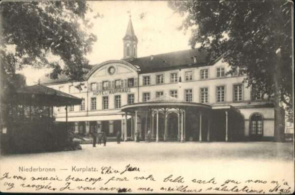 Niederbronn-les-Bains Niederbronn-les-Baines Kurplatz