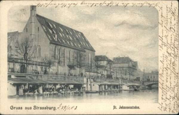Strasbourg Alsace Strasbourg Elsass St. Johannesstaden