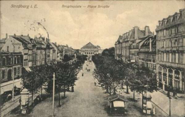 Strasbourg Alsace Strasbourg Elsass Place Broglie