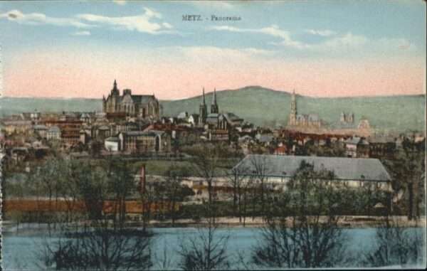 Metz  57 Moselle Metz Panorama