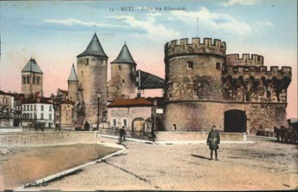 Metz  57 Moselle Metz Porte des Allemands