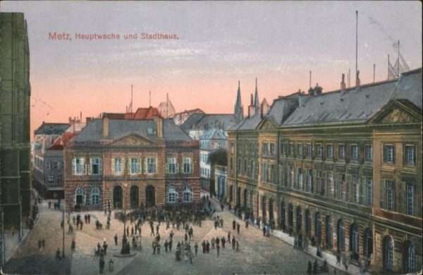 Metz  57 Moselle Metz Hauptwache Stadthaus