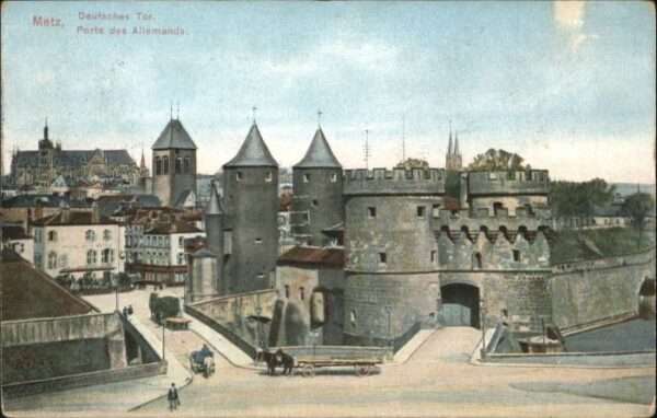 Metz  57 Moselle Metz Porte des Allemands