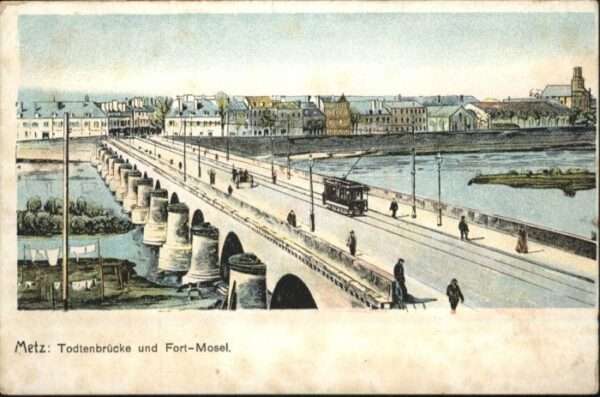 Metz  57 Moselle Metz Todtenbrücke Fort-Mosel