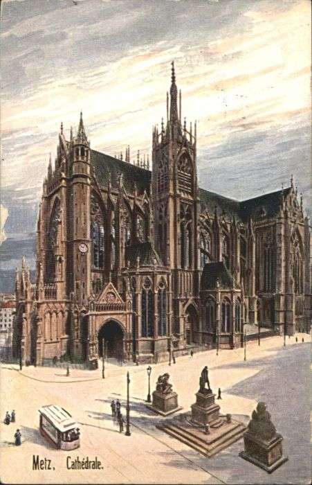 Metz  57 Moselle Metz Cathedrale