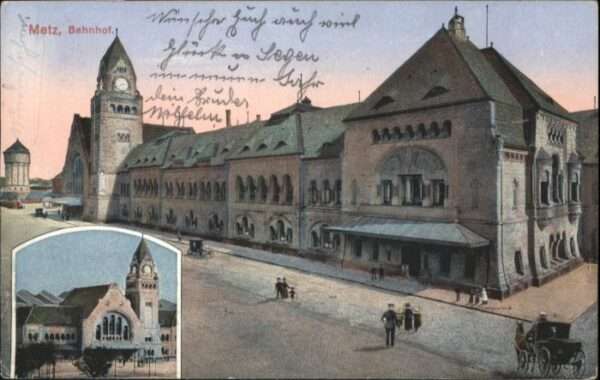 Metz  57 Moselle Metz Bahnhof