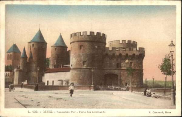 Metz  57 Moselle Metz Porte des Allemands