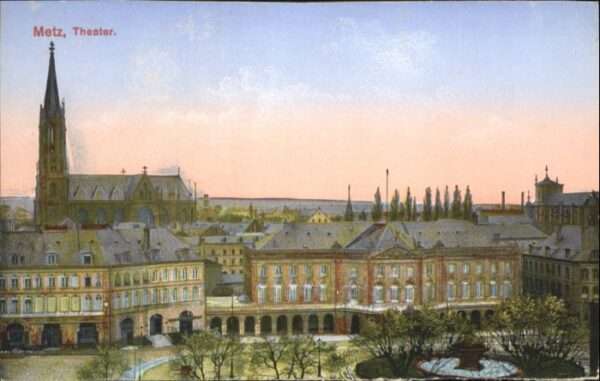Metz  57 Moselle Metz Theater