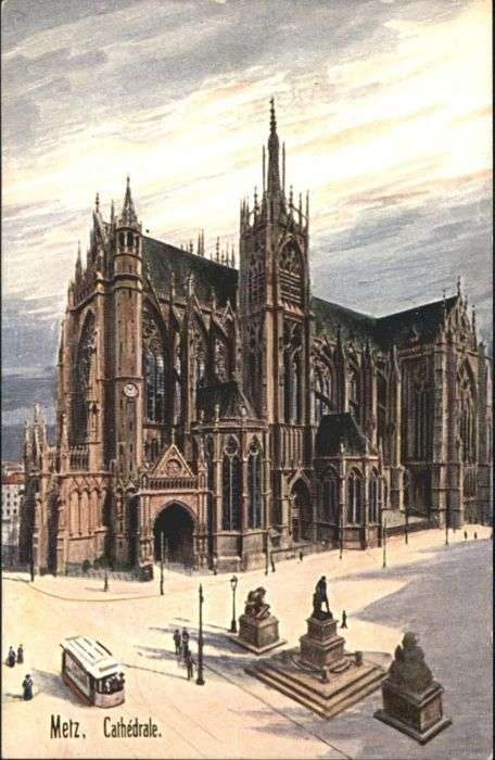 Metz  57 Moselle Metz Cathedrale
